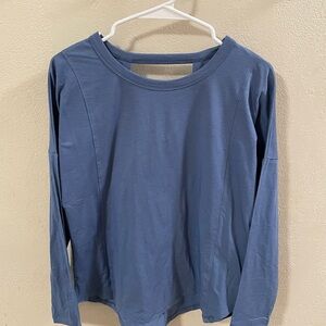 NWT All in Motion Blue Long Sleeve Shirt